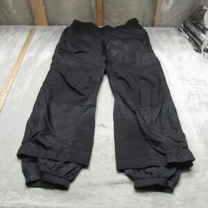 Columbia Snow Pants Mens Large Black Ski Waterproof Windproof Winter Rain 34x31